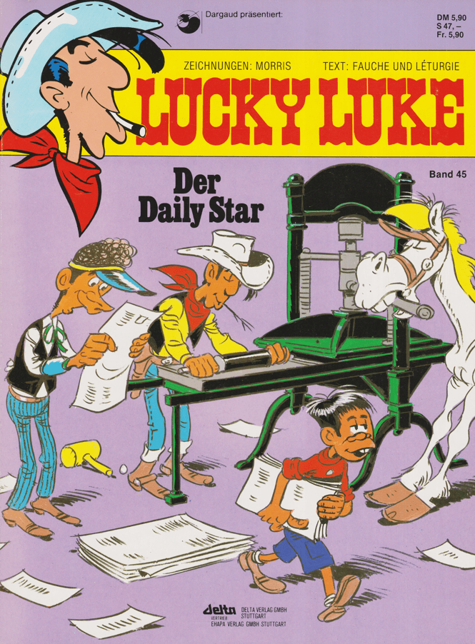 Lucky Luke Band 45: Der Daily Star (1. Auflage) - secondcomic