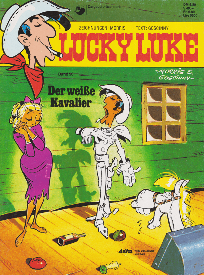 Lucky Luke Band 50: Der weiße Kavalier (höhere Auflagen) - secondcomic