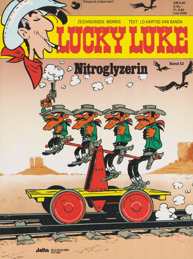 Lucky Luke Band 52: Nitroglyzerin (höhere Auflagen) - secondcomic