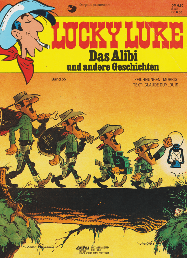Lucky Luke Band 55: Das Alibi (und andere Geschichten) (1. Auflage) - secondcomic