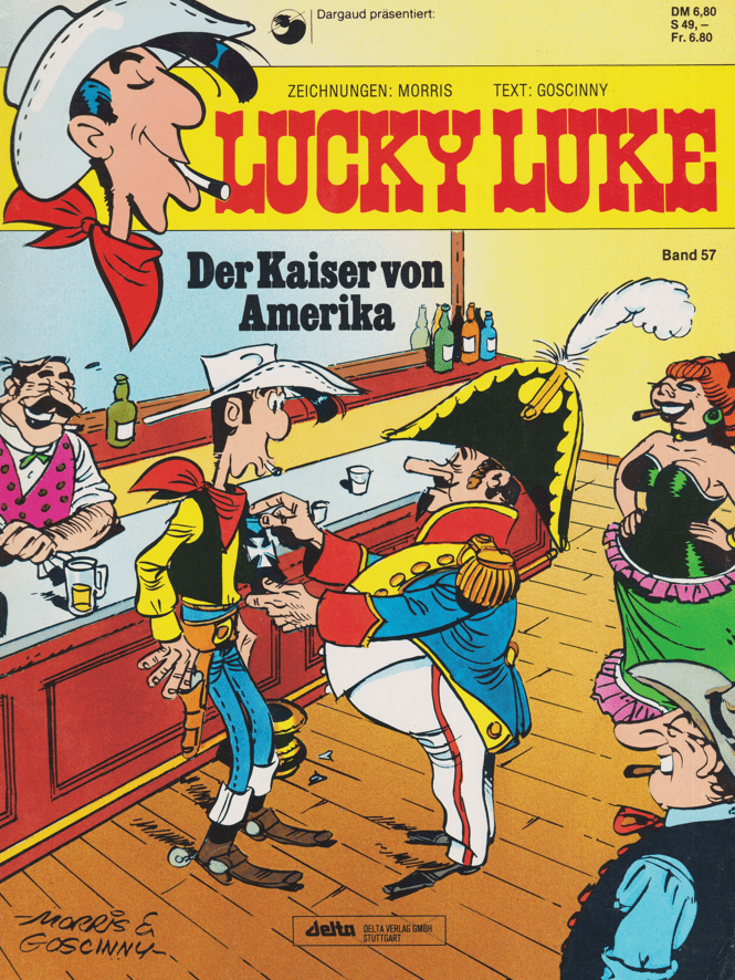 Lucky Luke Band 57: Der Kaiser von Amerika (höhere Auflagen) - secondcomic