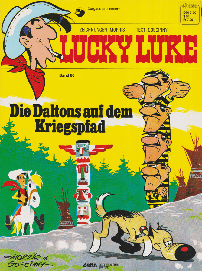 Lucky Luke Band 60: Die Daltons auf dem Kriegspfad (höhere Auflagen) - secondcomic