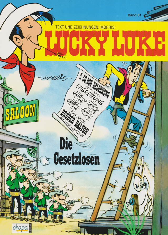 Lucky Luke Band 81: Die Gesetzlosen (1. Auflage) - secondcomic