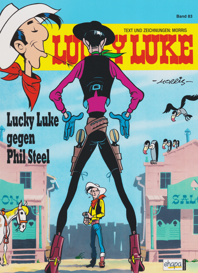 Lucky Luke Band 83: Lucky Luke gegen Phil Steel (1. Auflage) - secondcomic