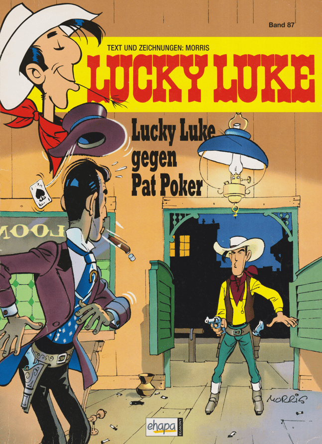 Lucky Luke Band 87: Lucky Luke gegen Pat Poker (1. Auflage) - secondcomic