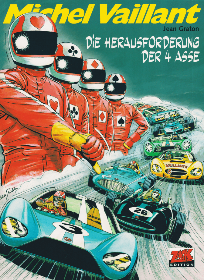 Michel Vaillant Band 50: Die Herausforderung der 4 Asse (Zack Edition) - secondcomic