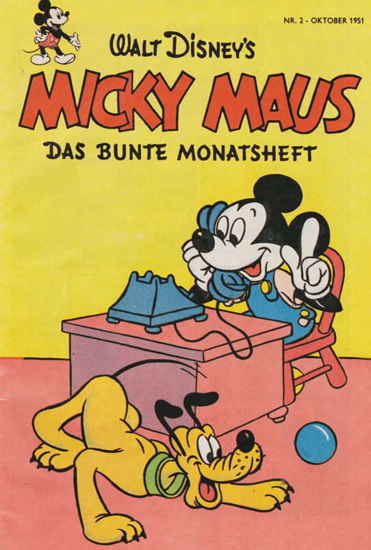 Micky Maus 1951: Heft 2 Nachdruck - secondcomic