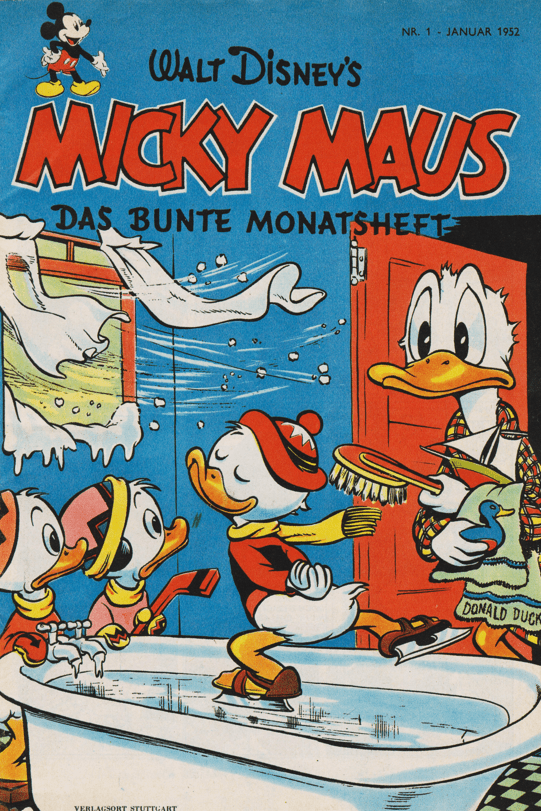 Micky Maus 1952: Heft 1 Nachdruck - secondcomic