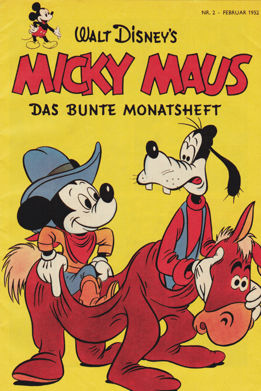 Micky Maus 1952: Heft 2 Nachdruck - secondcomic