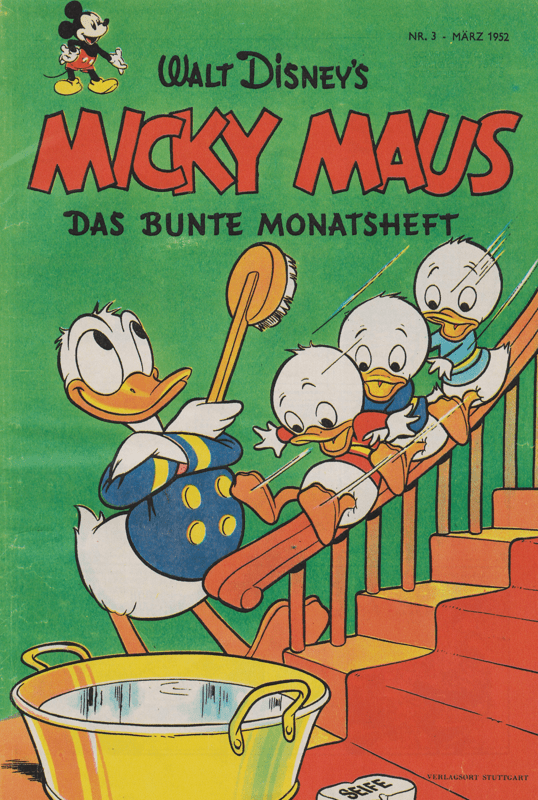 Micky Maus 1952: Heft 3 Nachdruck - secondcomic