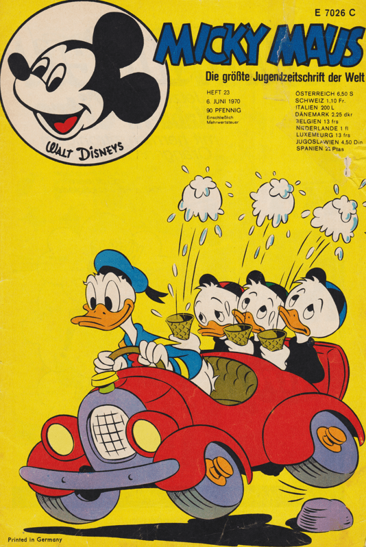 Micky Maus 1970: Heft 23 - secondcomic