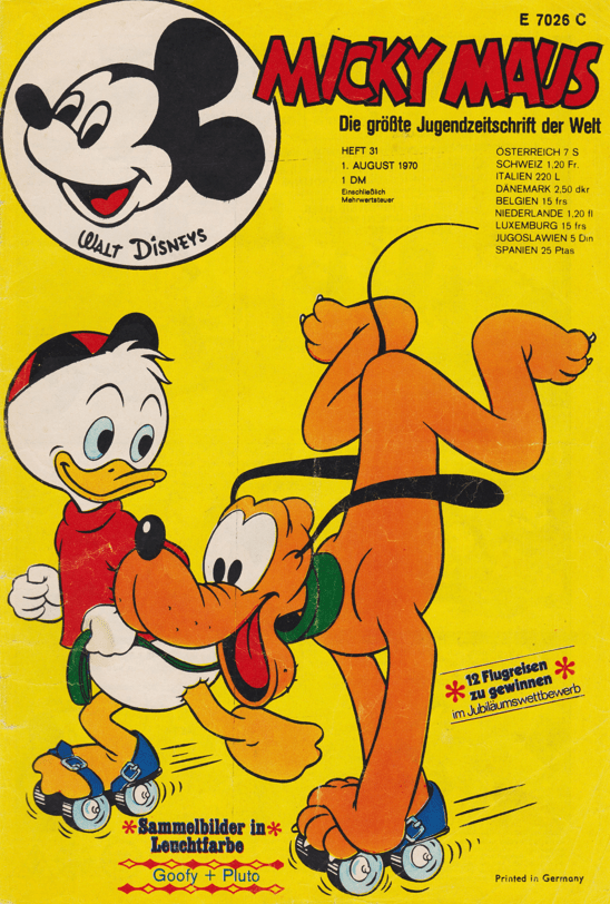 Micky Maus 1970: Heft 31 - secondcomic