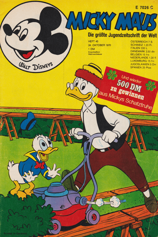 Micky Maus 1970: Heft 43 - secondcomic