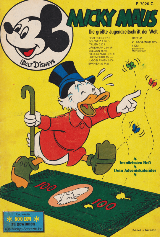 Micky Maus 1970: Heft 47 - secondcomic