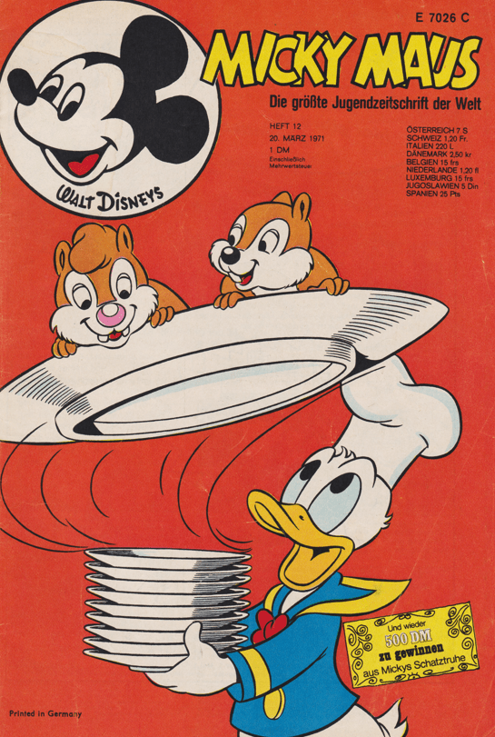 Micky Maus 1971: Heft 12 - secondcomic