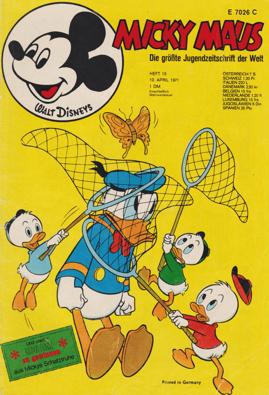 Micky Maus 1971: Heft 15 - secondcomic