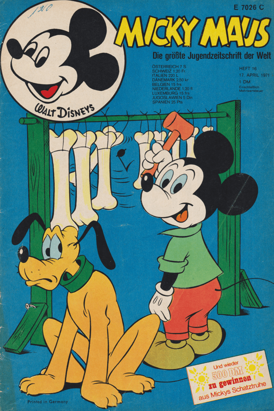 Micky Maus 1971: Heft 16 - secondcomic