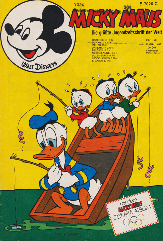 Micky Maus 1971: Heft 28 - secondcomic