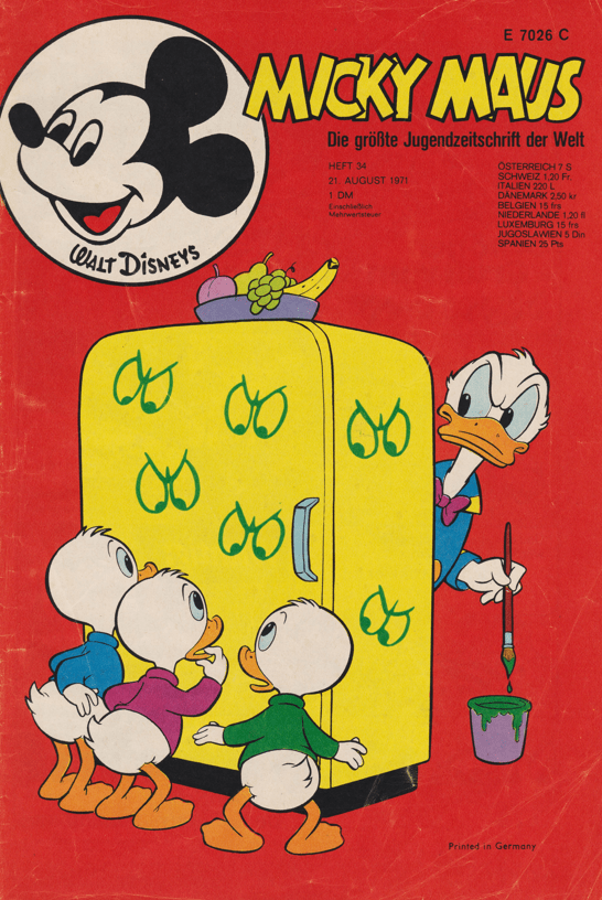 Micky Maus 1971: Heft 34 - secondcomic