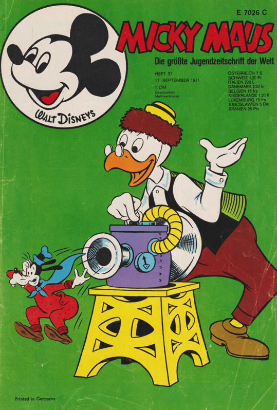 Micky Maus 1971: Heft 37 - secondcomic