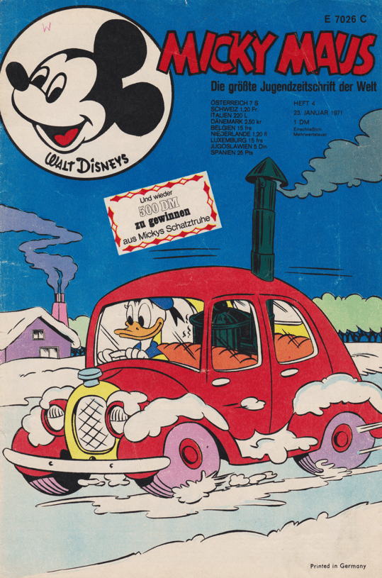 Micky Maus 1971: Heft 4 - secondcomic