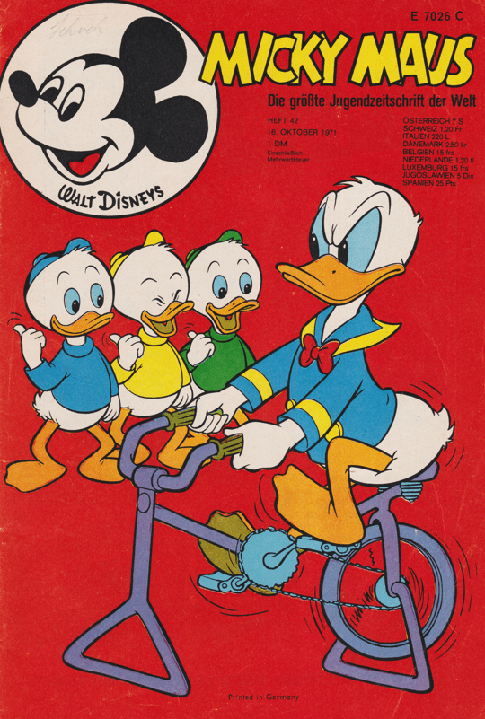 Micky Maus 1971: Heft 42 - secondcomic