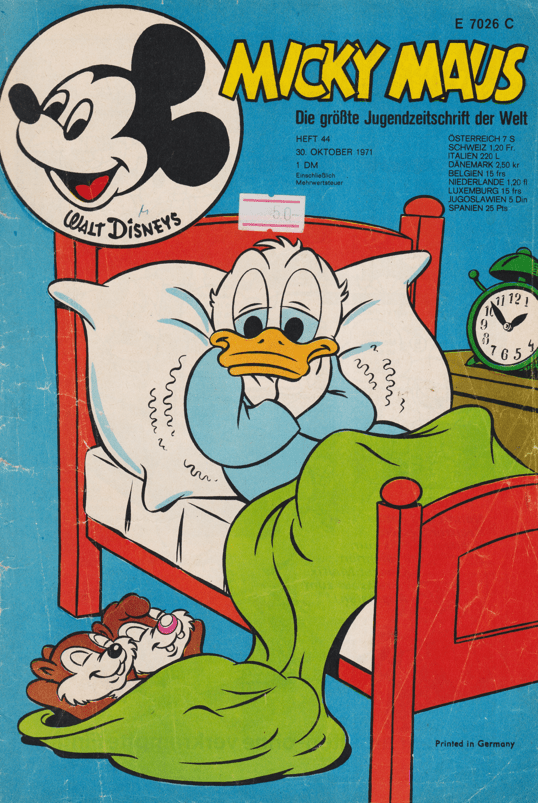 Micky Maus 1971: Heft 44 - secondcomic