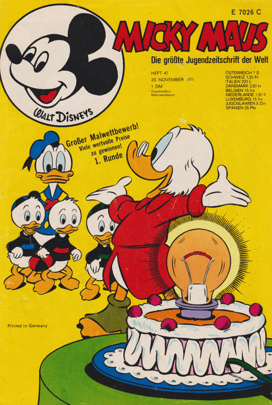 Micky Maus 1971: Heft 47 - secondcomic