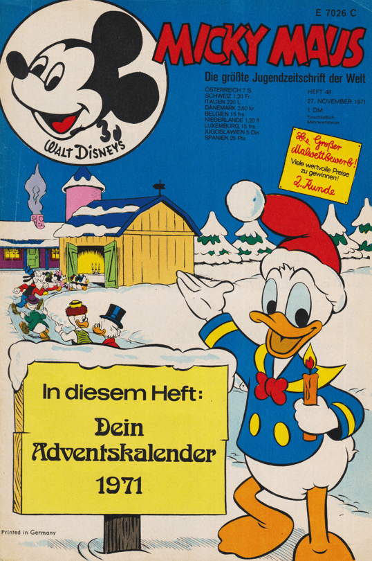 Micky Maus 1971: Heft 48 - secondcomic
