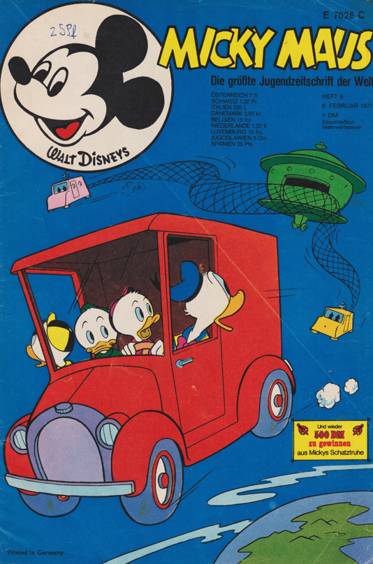 Micky Maus 1971: Heft 6 - secondcomic