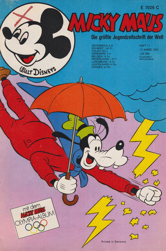 Micky Maus 1972: Heft 11 - secondcomic
