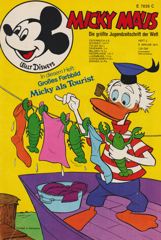 Micky Maus 1972: Heft 2 - secondcomic