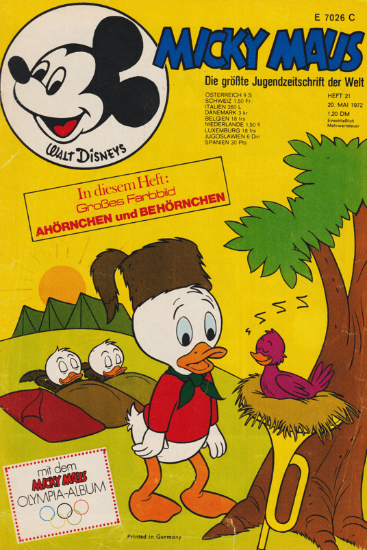 Micky Maus 1972: Heft 21 - secondcomic