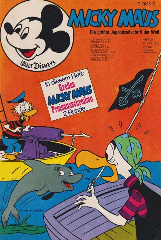Micky Maus 1972: Heft 24 - secondcomic