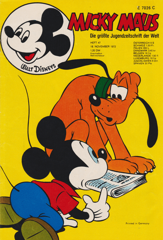 Micky Maus 1972: Heft 47 - secondcomic