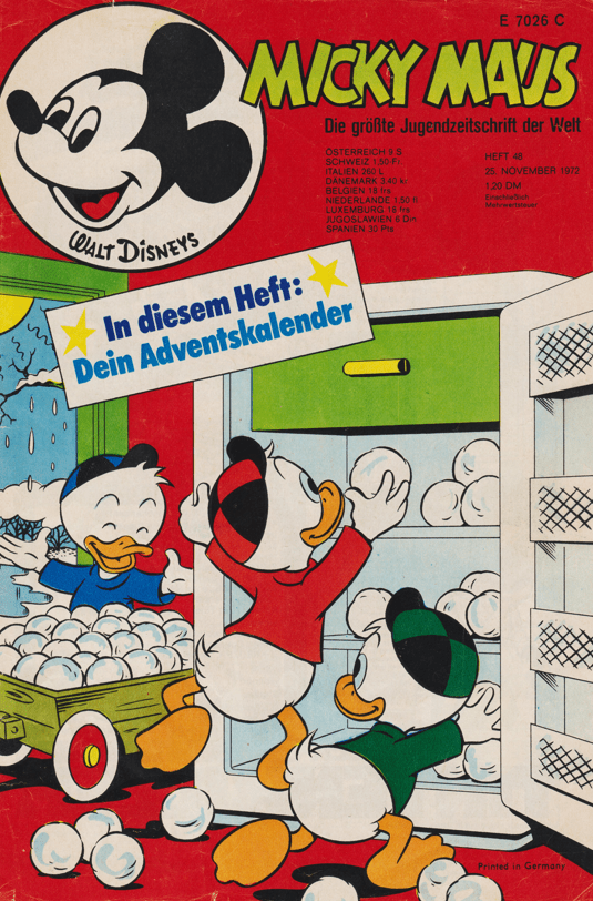 Micky Maus 1972: Heft 48 - secondcomic