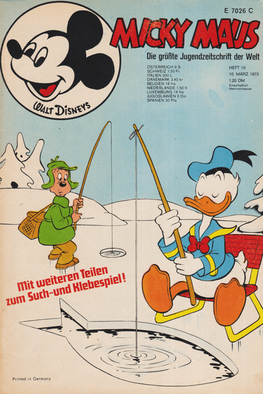 Micky Maus 1973: Heft 10 - secondcomic