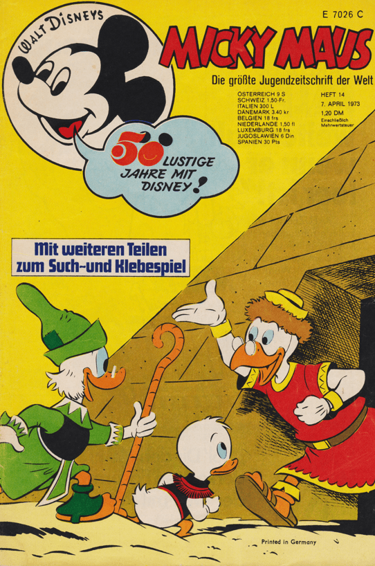 Micky Maus 1973: Heft 14 - secondcomic