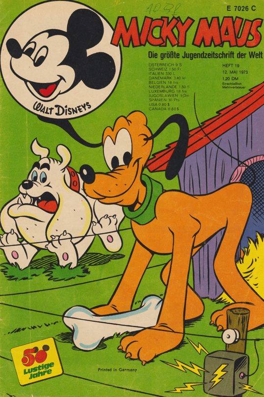 Micky Maus 1973: Heft 19 - secondcomic