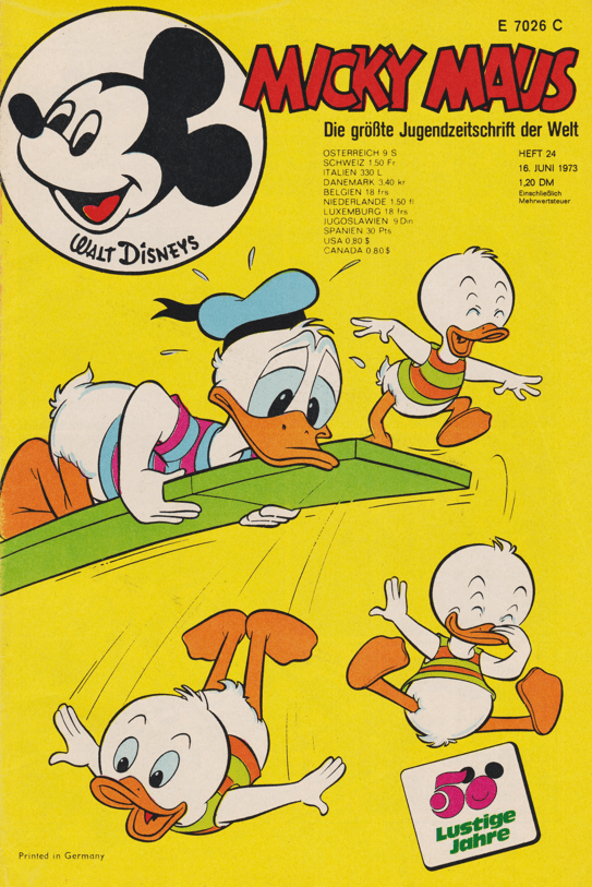 Micky Maus 1973: Heft 24 - secondcomic