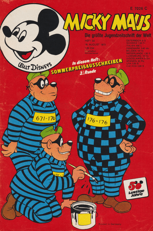 Micky Maus 1973: Heft 33 - secondcomic