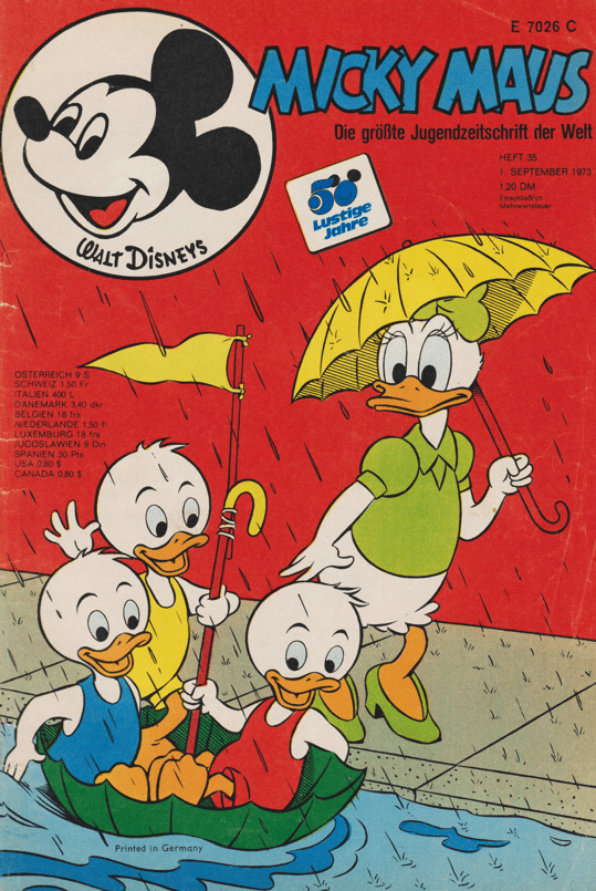 Micky Maus 1973: Heft 35 - secondcomic