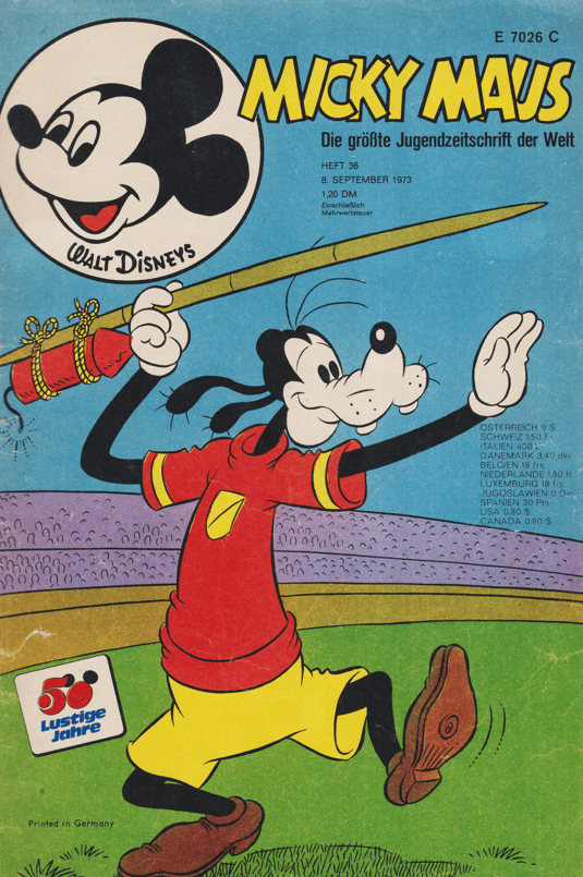 Micky Maus 1973: Heft 36 - secondcomic