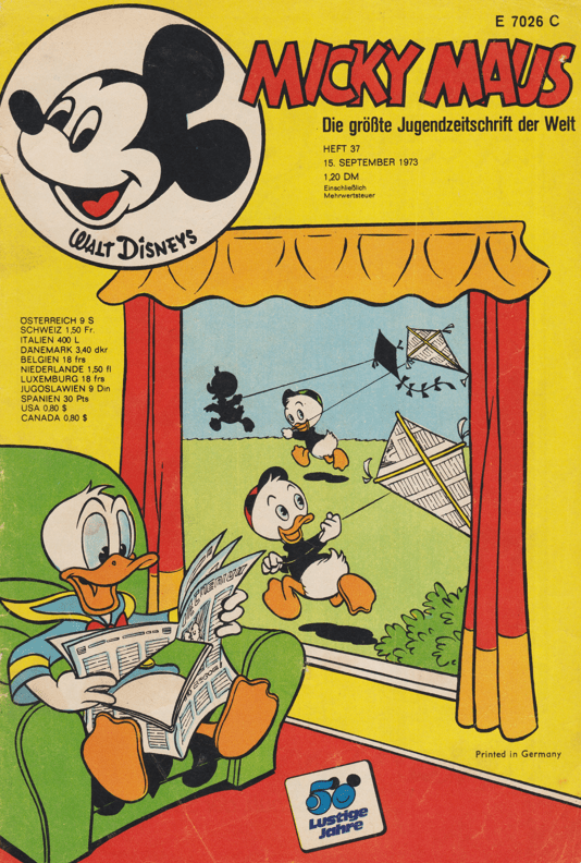 Micky Maus 1973: Heft 37 - secondcomic