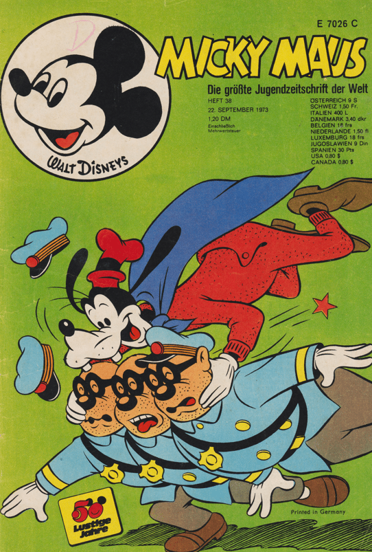 Micky Maus 1973: Heft 38 - secondcomic