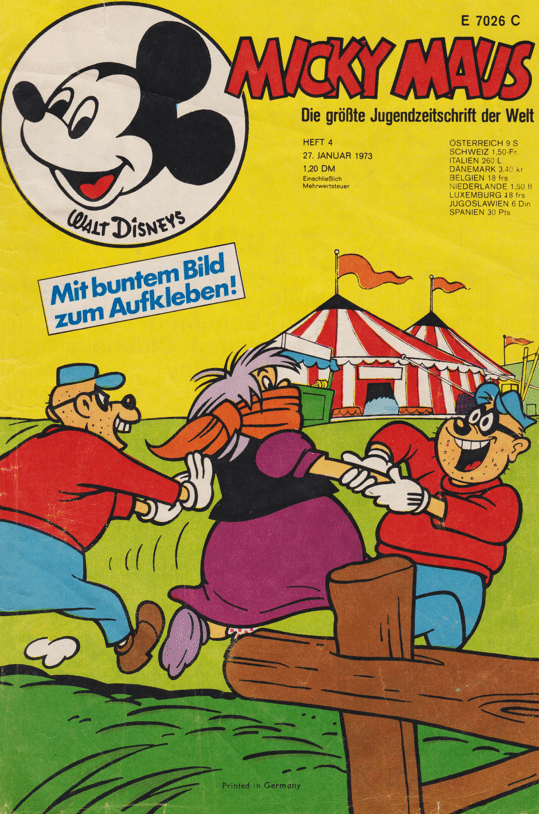 Micky Maus 1973: Heft 4 - secondcomic