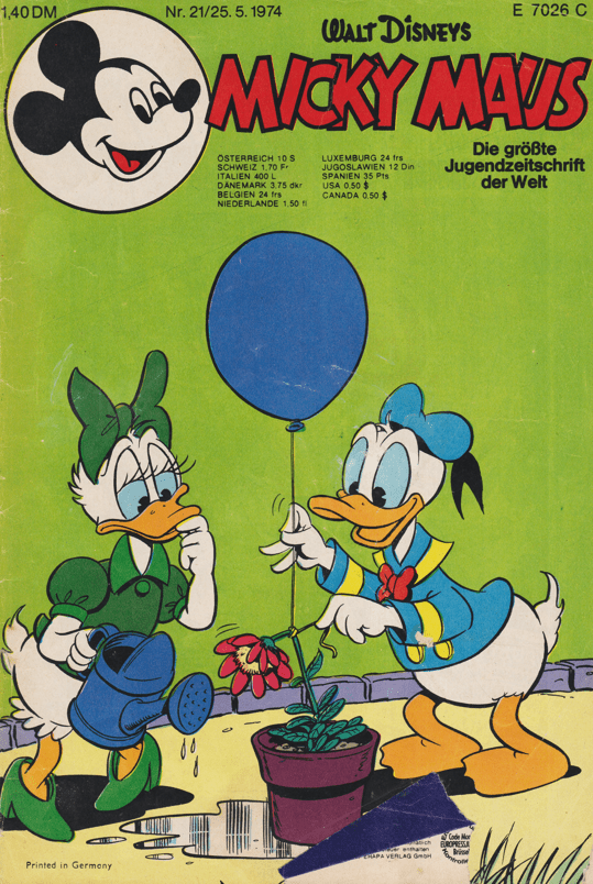 Micky Maus 1974: Heft 21 - secondcomic