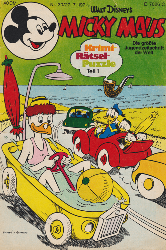 Micky Maus 1974: Heft 30 - secondcomic
