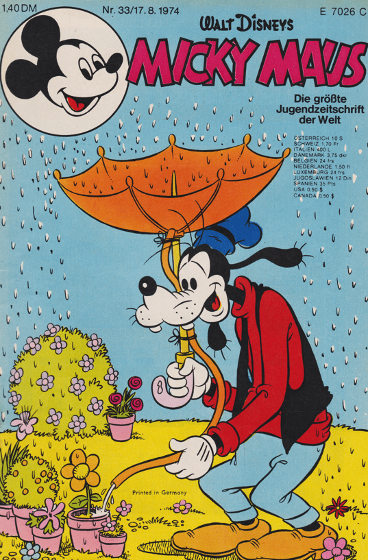 Micky Maus 1974: Heft 33 - secondcomic