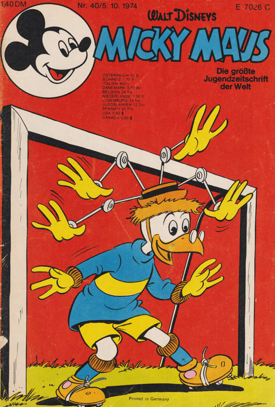 Micky Maus 1974: Heft 40 - secondcomic